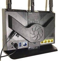 Cooling Fan Router Radiator Base USB Power Ultra Silent Dissipate Temperature Control for ASUS AC68U