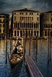 【英國進口海報】義大利 威尼斯 VENICE (ROMANCE)~英國進口#PH0416