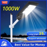 💰Clearance 500W Solar Light Outdoor Lighting Lampu Solar Auto Sensor Lampu Solar Rumah 25H Led Solar