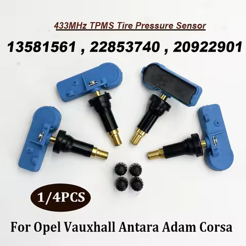 1/4PCS 13581561 22853740 20922901 TPMS 433Mhz Tire Pressure Monitor Sensor 25789964 13598773 For Ope