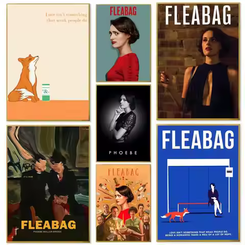 Movie Fleabag Poster Paper Print Home Living Room Bedroom Entrance Bar Cafe Art Painting Decoration