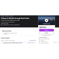 8 Steps To Wealth Through Real Estate [LIFETIME ACCESS] Udemy course