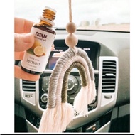 4 LAYER  MACRAME RAINBOW CAR DIFFUSER / WALL HANGING / KEYCHAIN CAR CHARM HANGING CAR/WALL DECORATION Hanging