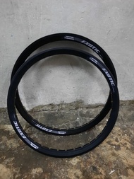 TERMURAH!!! Satu Pasang Velg Sepeda Ukuran 20 / Mata Itik / Double Wall / Hole 36 / EXOTIC