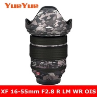 Para sa Fuji Fujifilm XF 16-55mm F2.8 R LM WR OIS Anti-Scratch Camera Sticker Coat Wrap Protective F