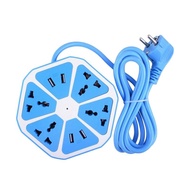 Stop Kontak Hexagon USB - Stop kontak listrik stop kontak usb colokan listrik usb colokan terminal c