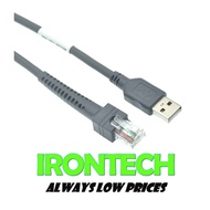 2M 3M 5M High Speed USB 2.0 A to RJ45 Cable for Symbol Barcode Scanner LS1203 LS2208 USB2.0 Adapter 