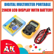 DT 830D+ Portable 2Inch Mini Digital Multimeter With Battery