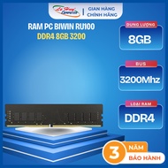 RAM PC Biwin RU100 DDR4 8GB 3200 - Genuine Product