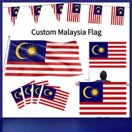 Custom Flag Custom Logo Printing Polyester Waterproof Outdoor Bendera Custom