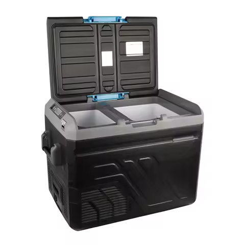 50L Auto 12V 24V DC 110V AC Car Traveller Freezer Fridge Compressor Camping Portable Mini Car Refrig