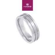 HABIB Titanium Men's Ring 093360922