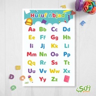 New Yufikids - Children's Education Poster I Children's Learning Poster - ABC
