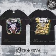 24h Shipping N9THNOVA Washed Korn Family Values Tour Vintage Rock Street Style T-shirt 1