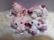 Sanrio piano x melody dolly mix 毛公仔掛飾