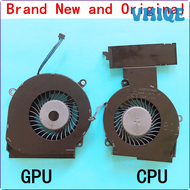 หม้อน้ำโน้ตบุ๊คสำหรับ HP พัดลมทำความเย็นระบายความร้อนแล็ปท็อป CPU ใหม่ VMIQE 4โปรพีซีโดย Gpu FOXCONN G3D-GPU NFB80A05H-004 FSFA18M DC5V 0.50A PIVBQ