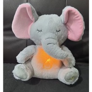 Breathing & Sounding Elephant Plush Doll – Soft, Animated Stuffed Toy – Ready Stock