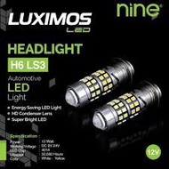 BULB H6 LS3 WHITE YELLOW LUXIMOS LED LIGHT/