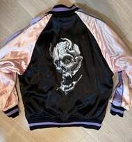 Wacko maria souvenir jacket 橫須賀 Guilty Parties 骷髏頭刺繡外套