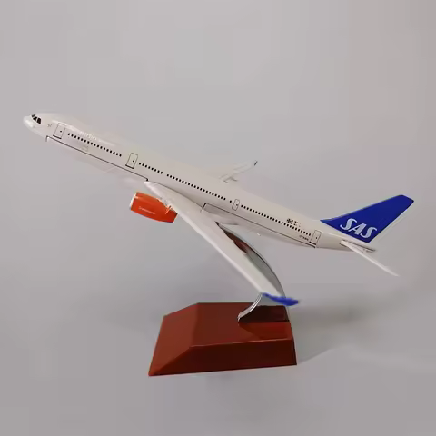 16cm Air Scandinavian SAS Airlines A330 Airbus 330 Airways Metal Alloy Airplane Model Plane Diecast 
