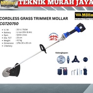 GENERRAL-FOX Mollar Cgt20750 Pemotong Rumput Baterai Brushless Cordless Cdgt20750