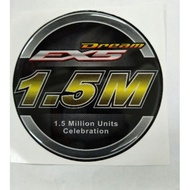 STICKER 1.5M / 1.5 MILLION / STICKER TIMBUL