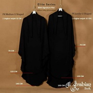FK Elite and Khimar Handsplit | Non ped Khimar Original (No signature plate) Al Arabian Boutique