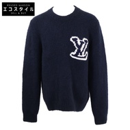 Louis Vuitton 國內正品 RM212Q VSS HLN43W LV 嵌花圓領針織衫 XL [二手]