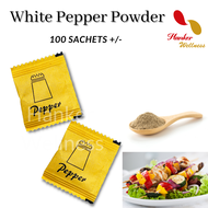 Black Pepper White Pepper Ground Singles Lada Sulah Serbuk Lada Putih Lada Hitam 黑胡椒粉白胡椒粉 Sachet