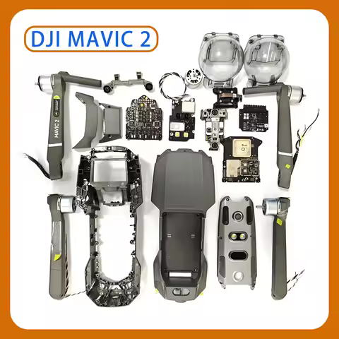 Original DJI Mavic 2Pro/ZOOM arm motor, upper and mid-bottom shell, ESC GPS, obstacle avoidance visi