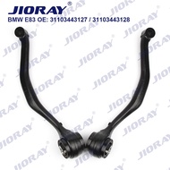 JIORAY Pair Front Lower Suspension Control Arm Curve For BMW X3 Series E83 2.0d 2.0i 2.5i 3.0d 3.0i 