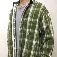 Vintage Tommy Hilfiger coach jacket checked green 復古 格仔外套 日本中古 包順豐