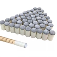 MIC Slip On Tip & Ferrule Uk.9mm 5pcs Ujung Stik Biliar Billiard 9mm Ukuran Cue Stick Tips 5pcs