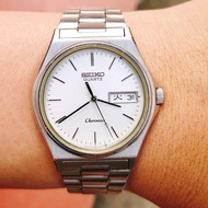 seiko chronos (japan) dây thép không rỉ size 37mm hình thức đẹp nguyên zin độ mới 98%