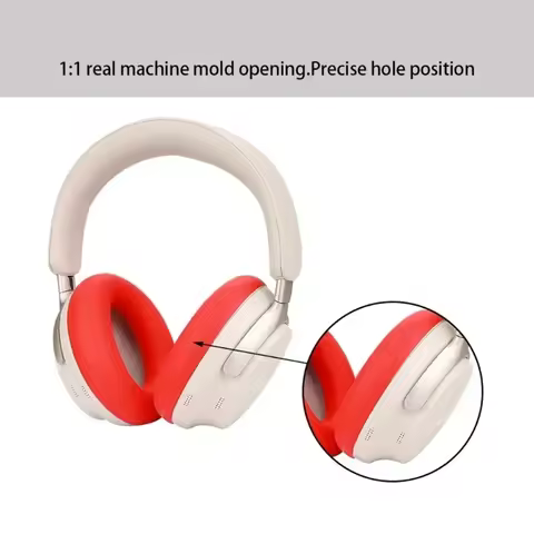 Silicone Earmuff protection cover Suitable For Bose QuietComfort Ultra Headphones Skin friendly, dus