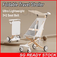SG STOCK Foldable Travel Stroller Ultra Lightweight Push Chair Baby Stroller