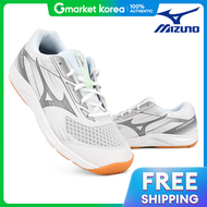 Mizuno | รองเท้าแบดมินตัน Mizuno Cyclone Speed 5 สีเทาเข้ม สำหรับการสอบเข้ามหาวิทยาลัยด้านกีฬา