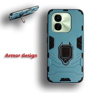 Military Armor For Vivo iQOO Z9x Y37 Pro 5G Y200+ V2353A I2219 V2354A Kickstand Full Protection Phon