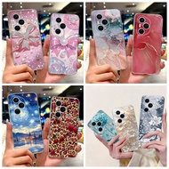 New Casing For Honor 400 DNY-NX9 / Honor 400 Pro DNP-NX9 Cover Fashion Marble Flower Soft Silicone B