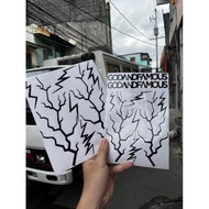♞Kidlat Decals / Lightning Decals