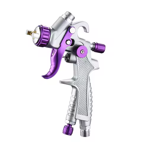 Auarita h-891 HVLP Mini Professional Paint Spray Gun 0.8mm Gravity Feed Nozzle Airbrush for TOPCOAT 