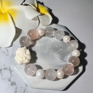 一圖一物系列之兔毛珍珠象牙果九尾狐手串