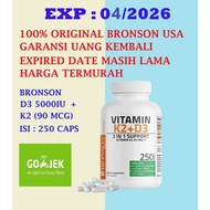 Bronson Vitamin K2 + D3 5000iu