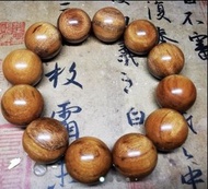 64.3 g - （貢木沉香 Thymelaeaceae Gonystylus) 20 mm 珠手串）［印尼西部產區］（沉水料）- GMINO1