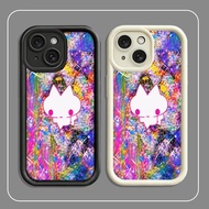 Cute Cat iPhone Case Bright Colors, Shockproof iP 11/12/13/14/15/16/17/Pro/Max