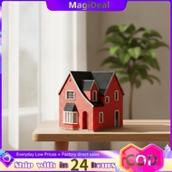 1:64 Scale House Model Detailed Two-Story House Model for Collectors Hobbyists