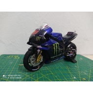 1:12 YAMAHA MONSTER MOTOGP FABIO QUARTARARO 2021 CUSTOM BIKE DIECAST MODEL