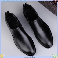 [SUPER LOW PRICE 🔥] ORIGINAL BLACK HAMMER SAFETY SHOES MID CUT ZIP ON - BH 4663 BH4663