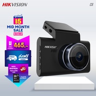 HIKVISION C6 Dash Cam กล้องติดรถยนต์ Car Camera ความคมชัดสูงสุด 1600P หน้าจอ IPS 3นิ้ว +GPS + ADAS + G-Sensor +Wi-Fi