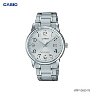 CASIO STANDARD นาฬิกาผู้ชาย สายสแตนเลส รุ่น MTP-V002D-1B MTP-V002D-7B